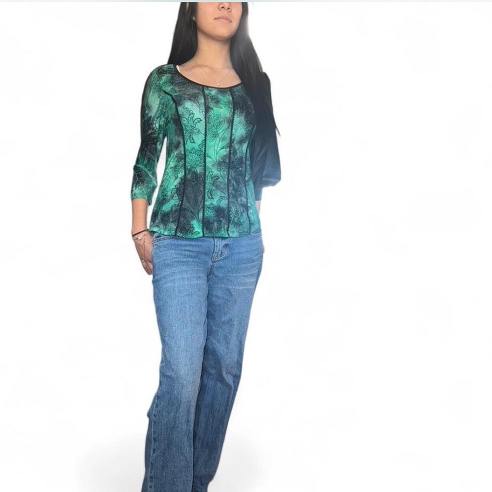 Boho fairy floral top.